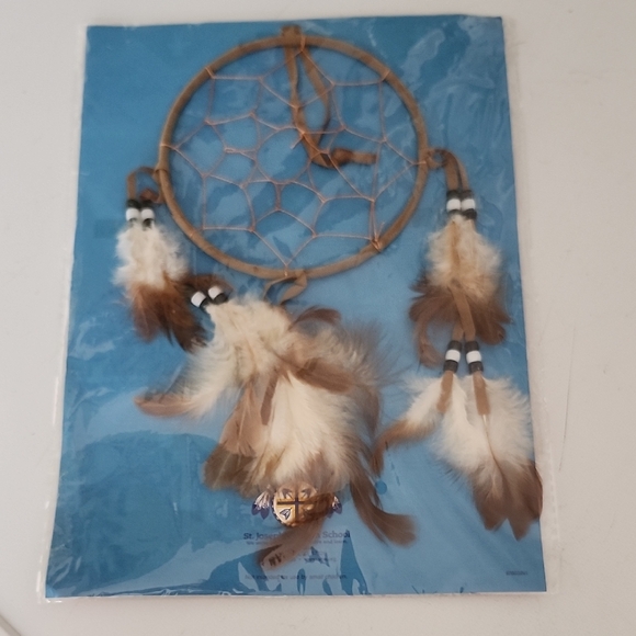 Source Unknown Other - Source Unknown Brown and White Dreamcatcher Decor